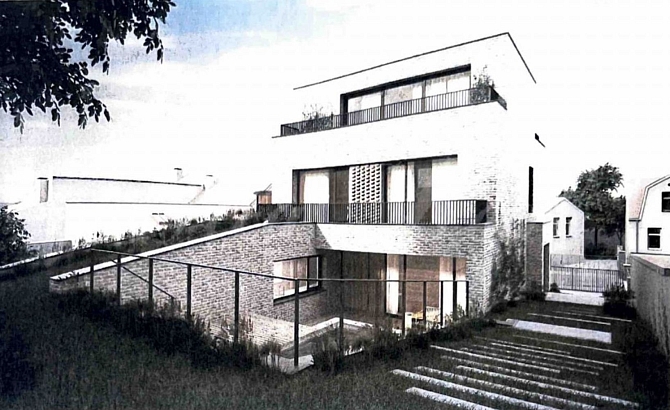 Exkluzivní Nabídka: Pozemky 981m2 s Prodlouženým Stavebním Povolením pro Moderní Rodinný Dům