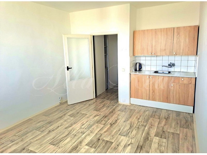 Pronájem bytu 1+kk, Brno - Lesná, ul. Halasovo nám., CP 24m2, cihla 9NP